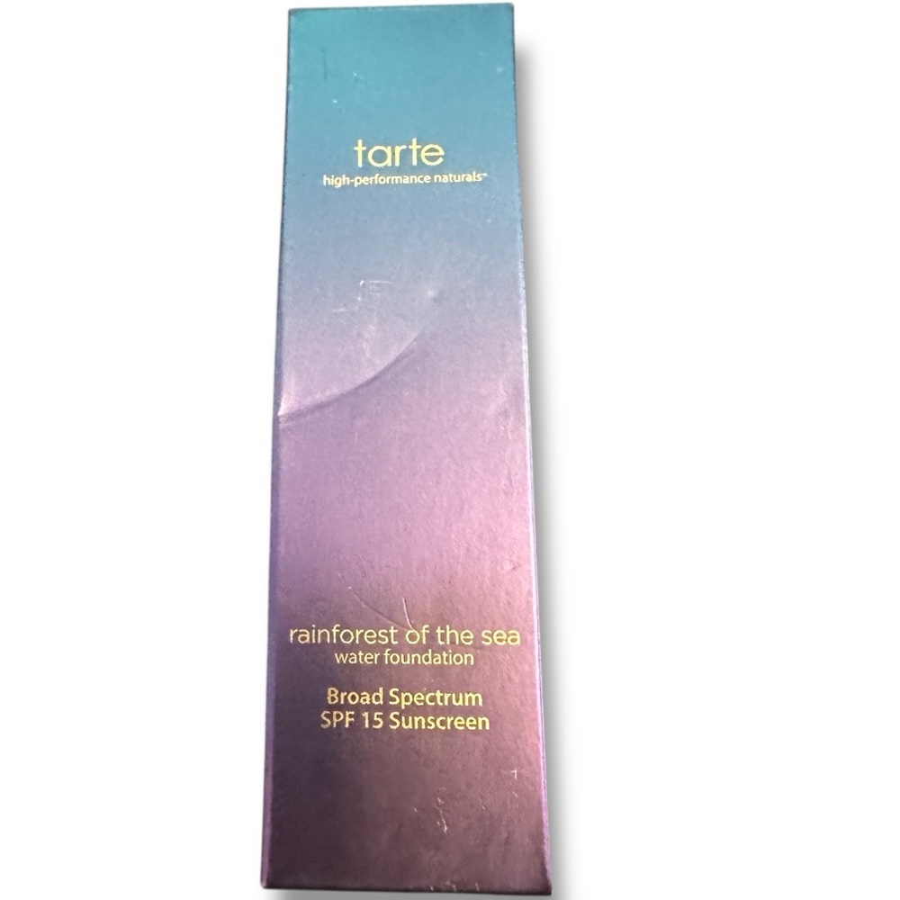 Tarte Rainforest of the Sea Water Foundation Spectrum SPF 15 LIGHT Discontinued